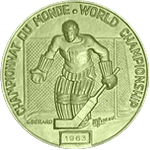 Золотая медаль чемпионата мира 1965